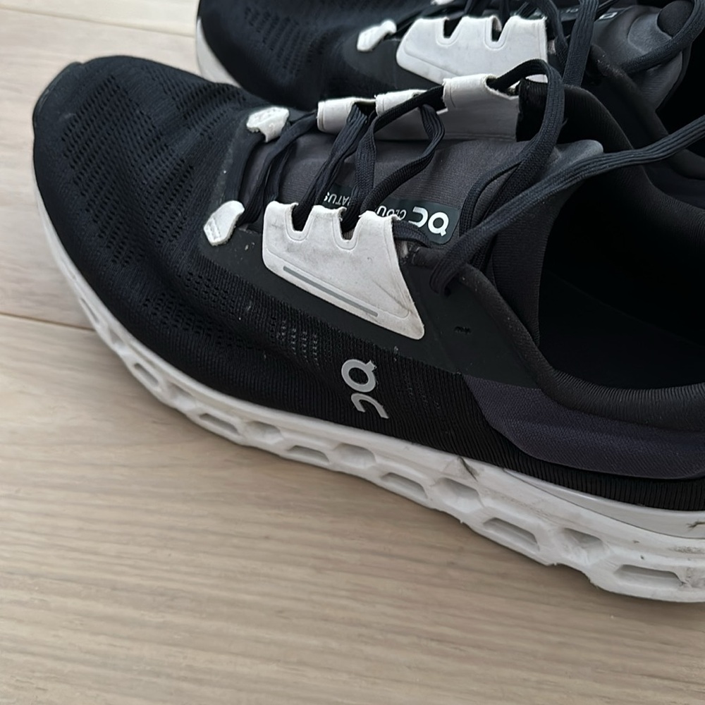 On Running CloudStratus Black Frost M US 11.5 - Picture 7 of 9